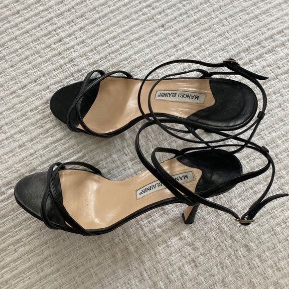 Manolo Blahnik Strappy Heal - Picture 2 of 6